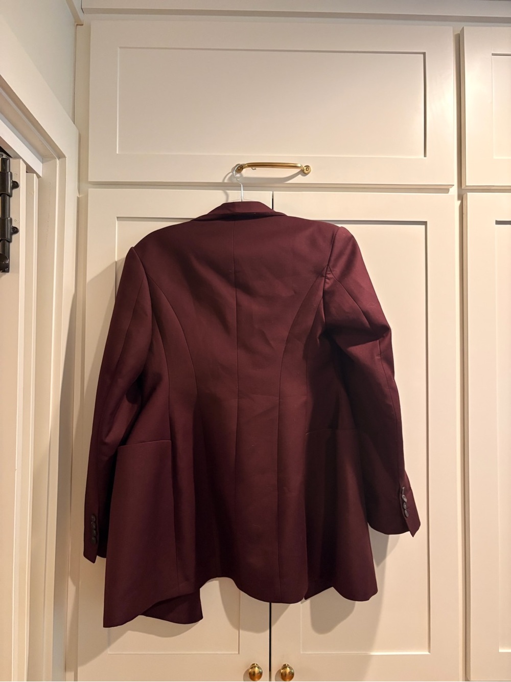 Source Unknown Women's Maroon Blazer - Picture 2 of 3